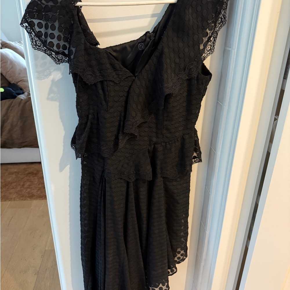 Bardot Black Dress from Revolve